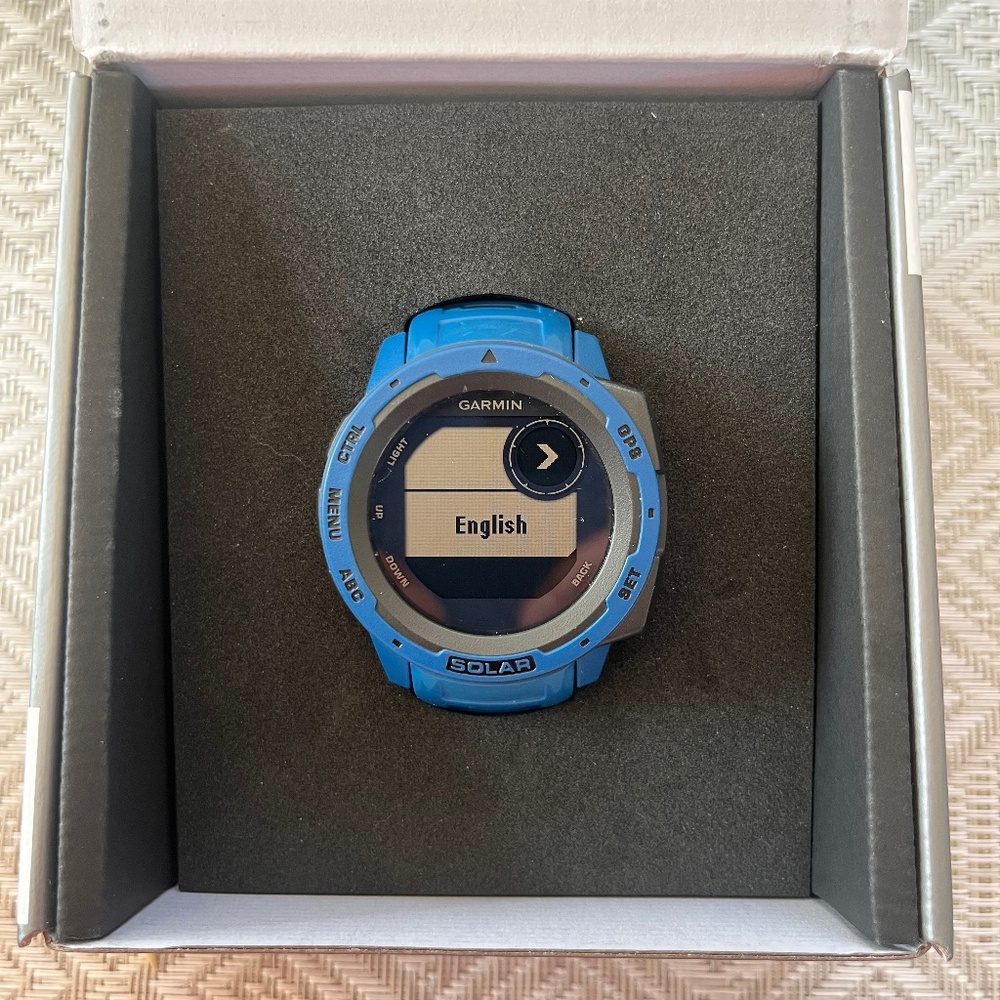 Garmin Instinct Solar - Blue 45 mm